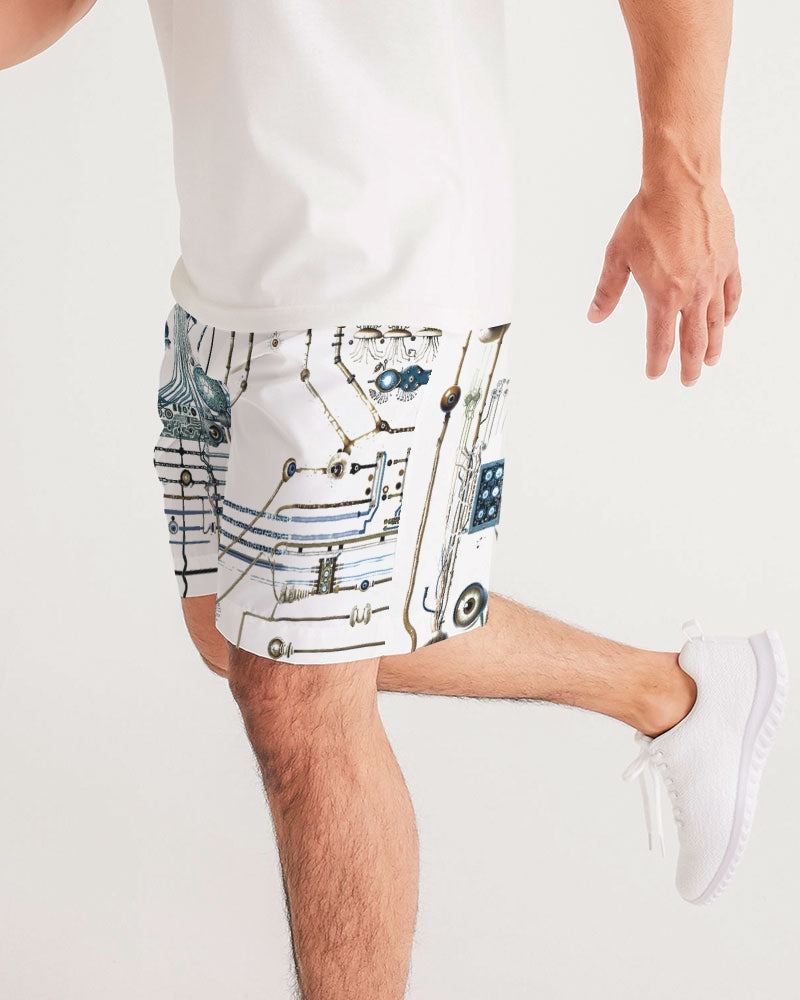 Mushroom Circuitry Jogger Shorts