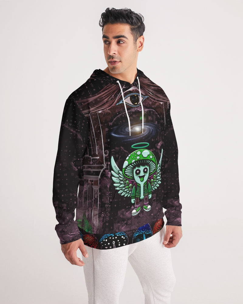 Happy Fungi Men's All-Over Print Hoodie