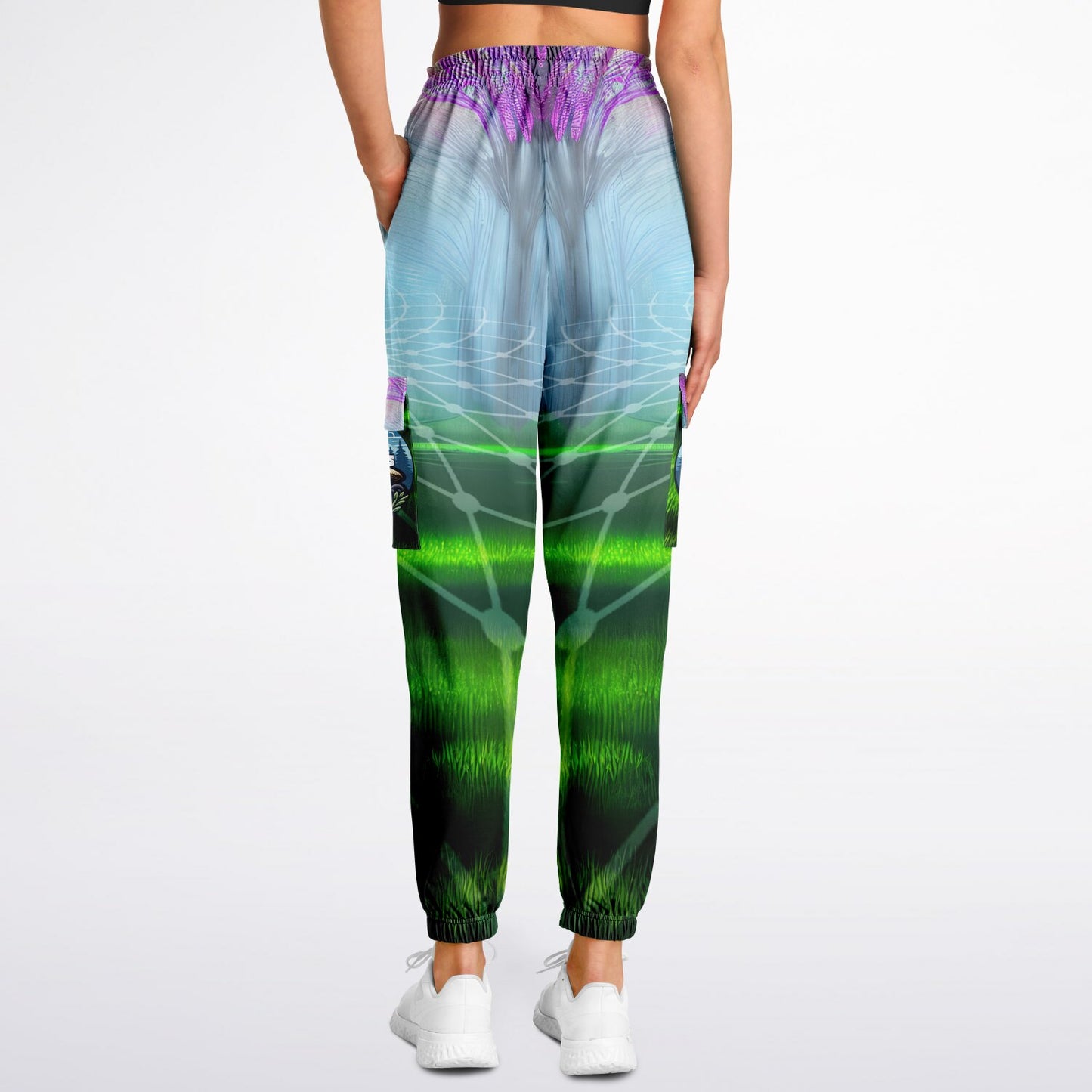 Fungi Forest Athletic Cargo Sweatpants