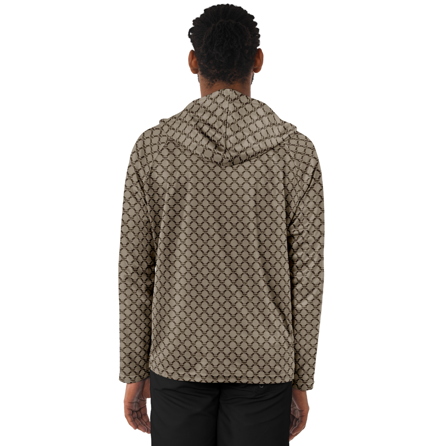 Mushroom Guzzi Long Sleeve Hooded Performance Shirt