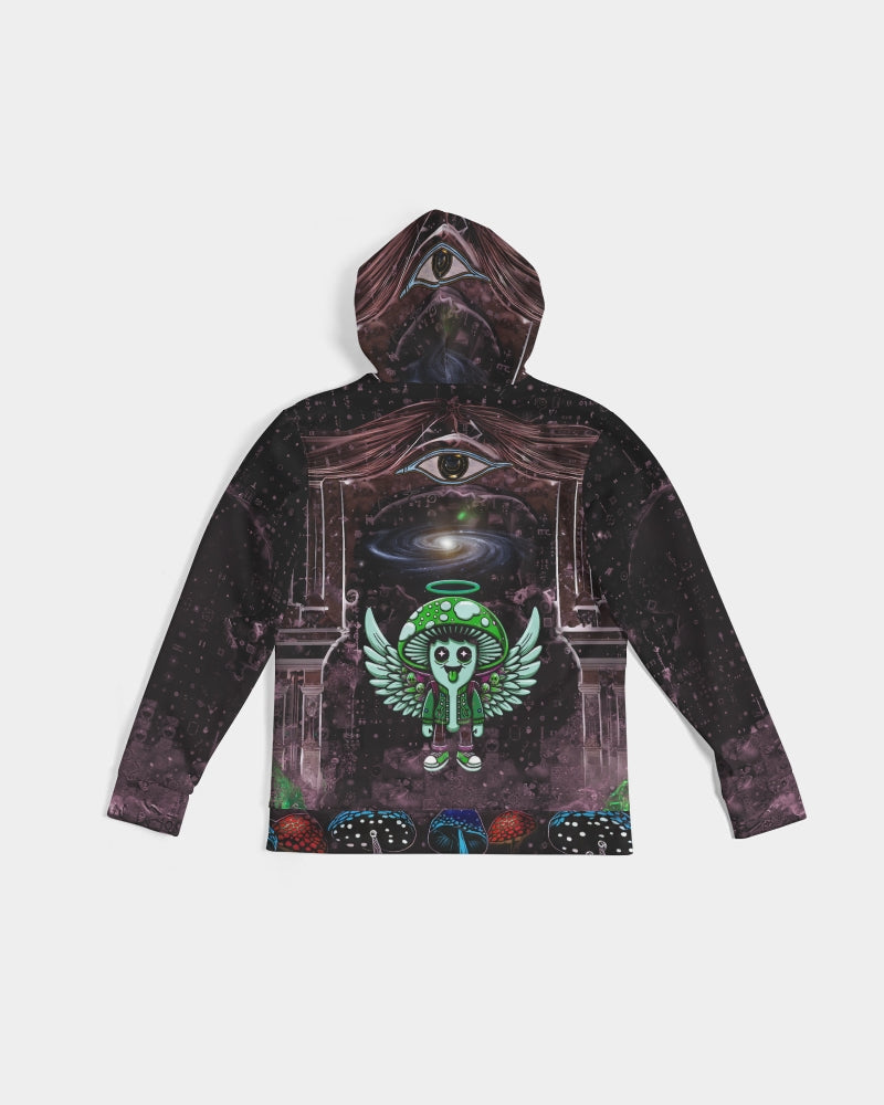 Happy Fungi Men's All-Over Print Hoodie