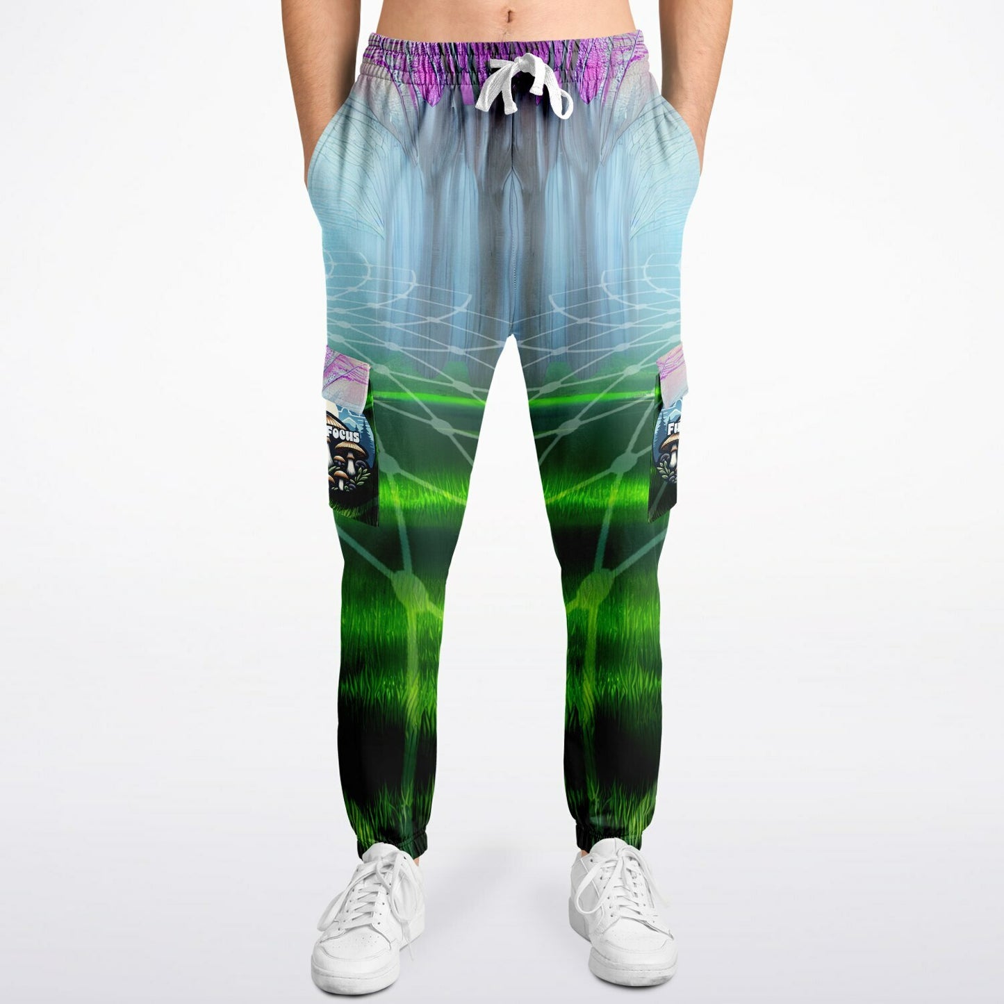 Fungi Forest Athletic Cargo Sweatpants