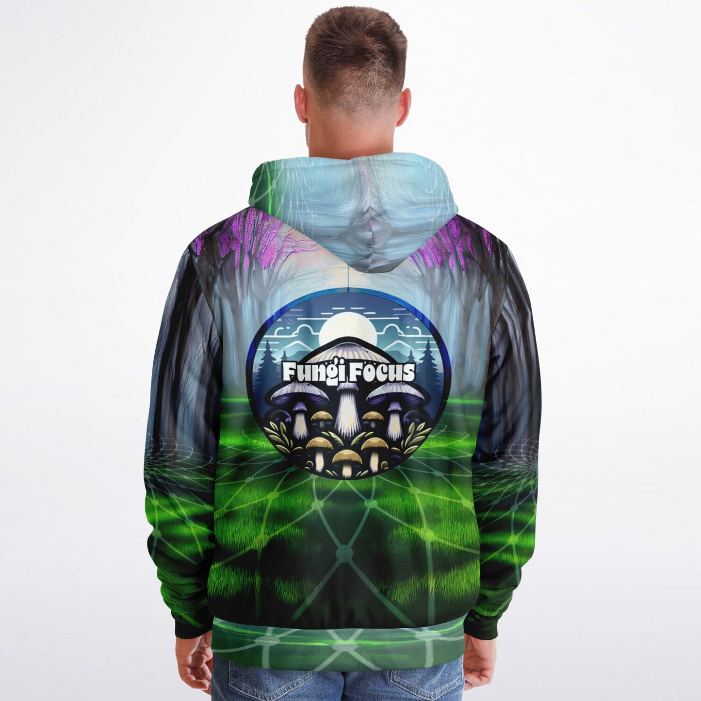 Fungi Forest 2 Microfleece Ziphoodie
