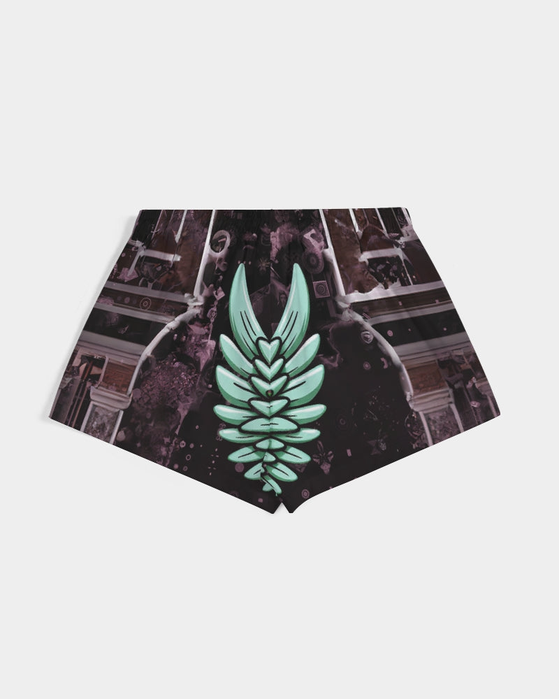 Happy Fungi Women's Satin Pajama Shorts