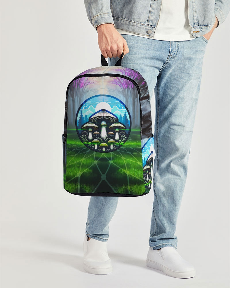 Fungi Focus Forest Back To Basics School Backpack