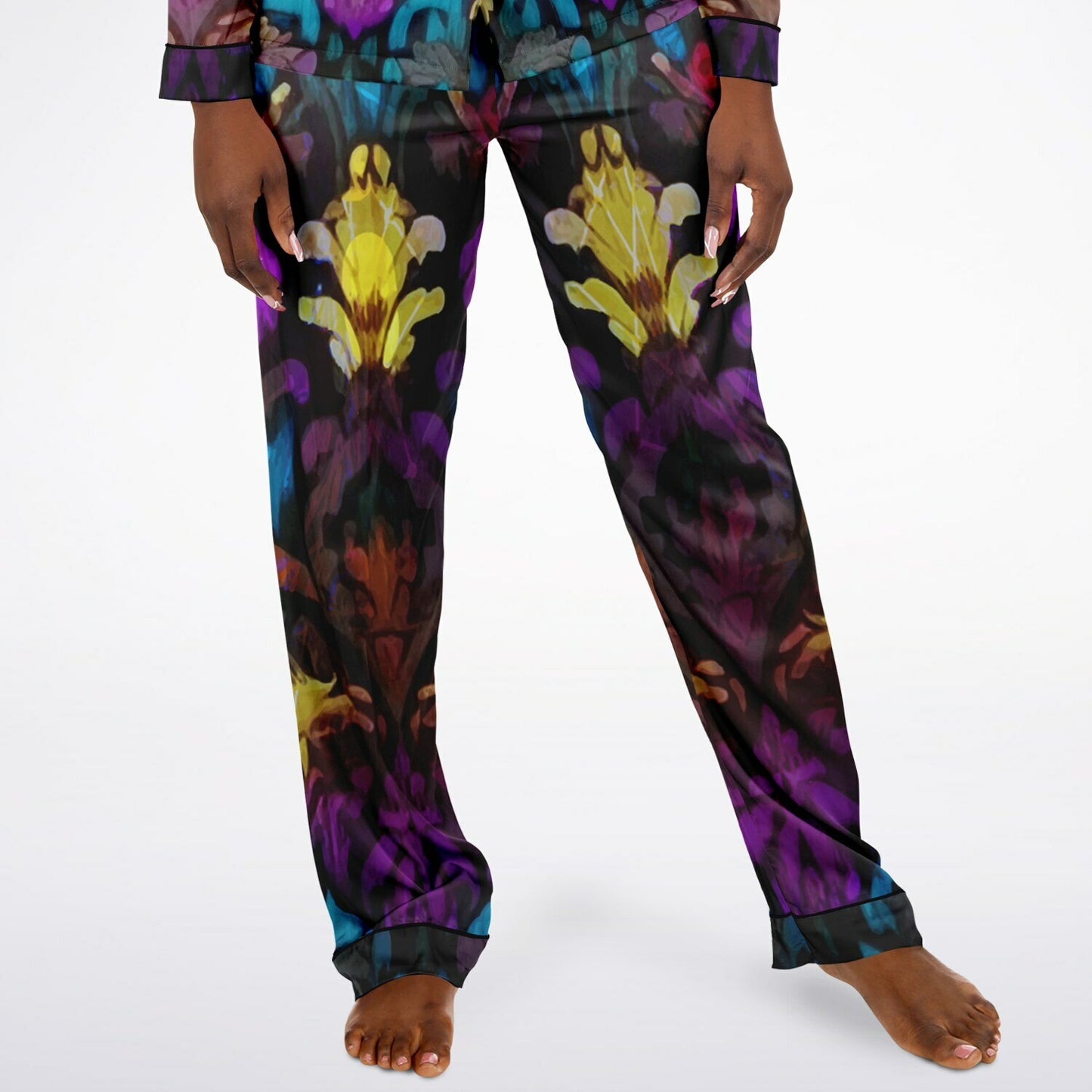 Butterfly Women's Satin Pajamas