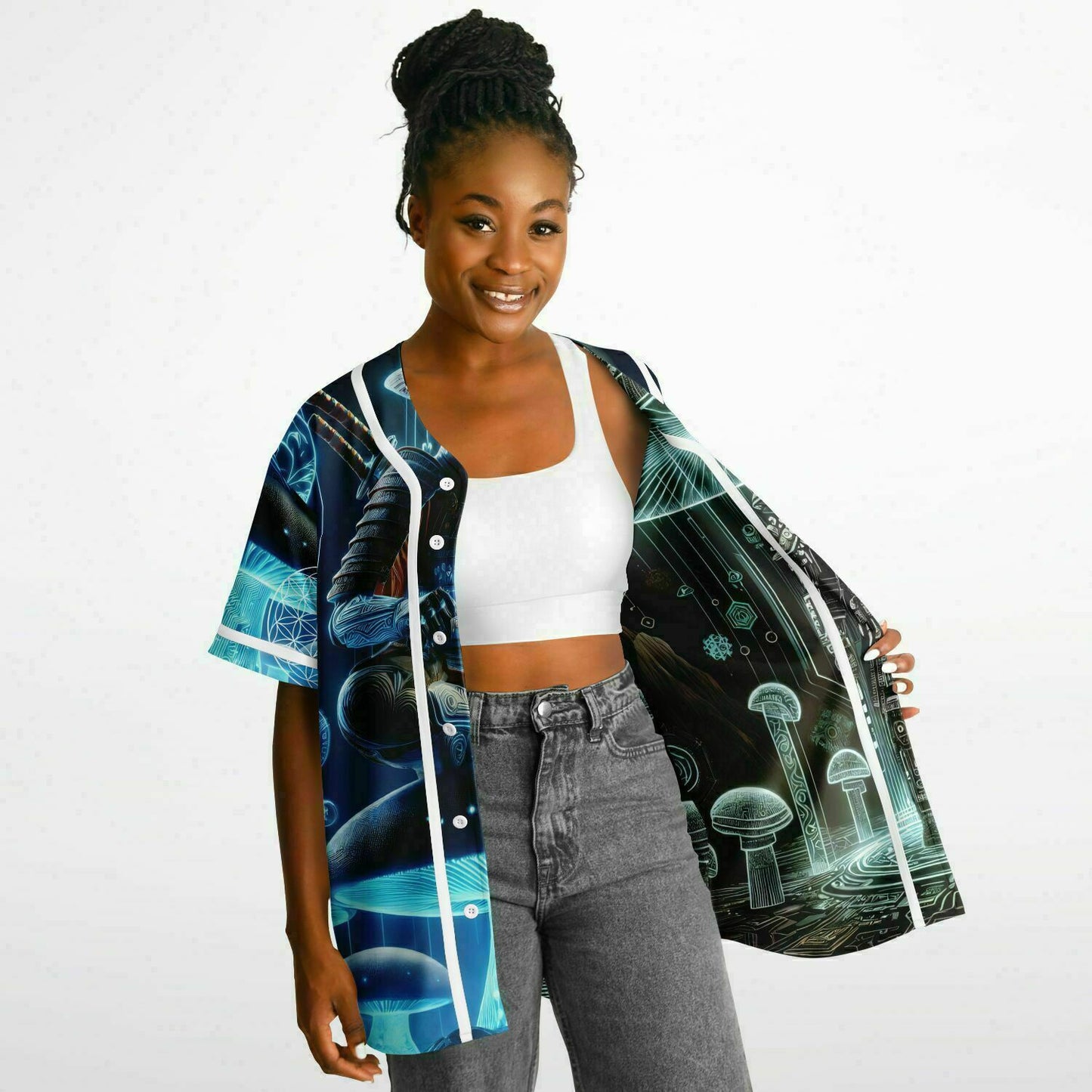 Samurai Jack Frost Reversible Baseball Jersey
