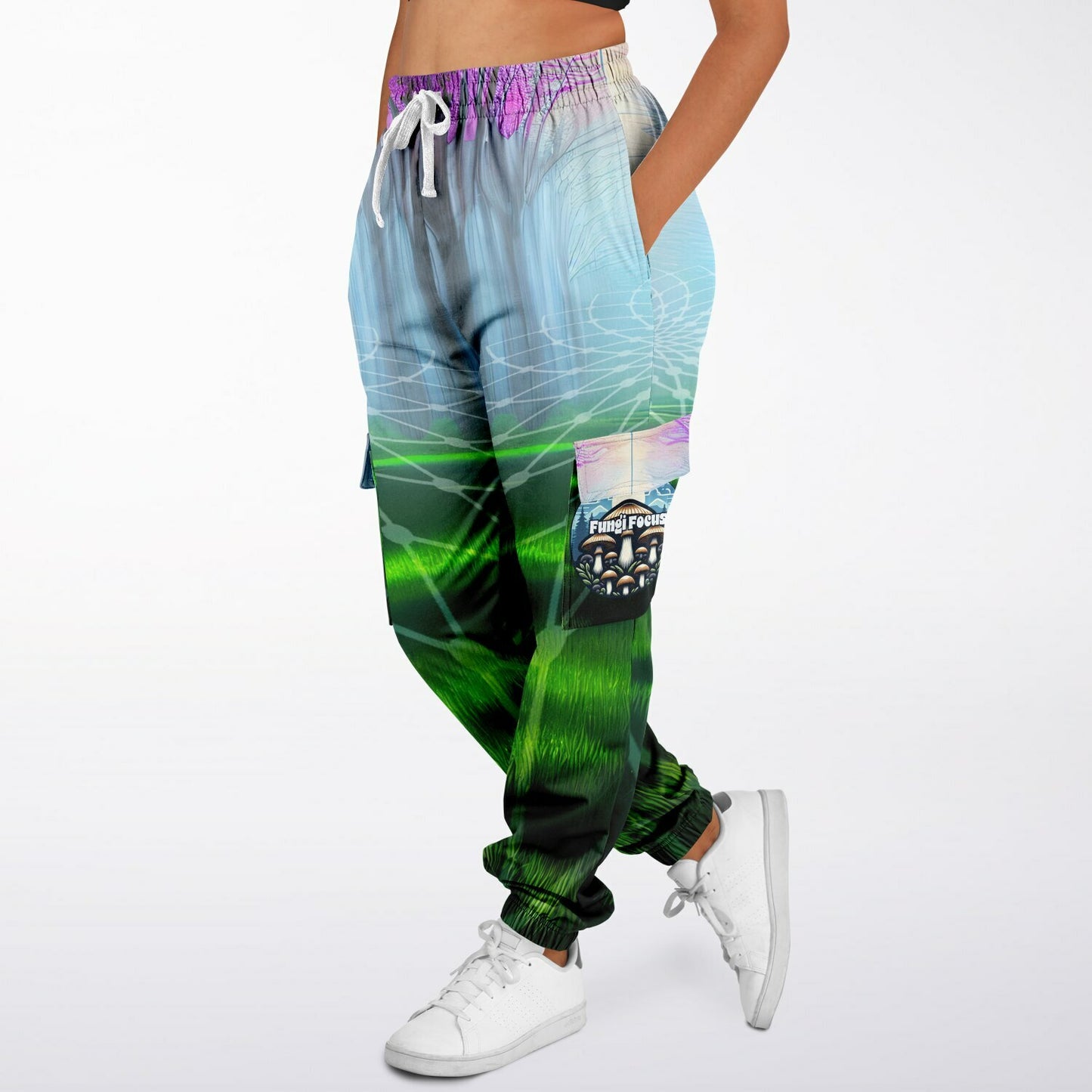 Fungi Forest Athletic Cargo Sweatpants