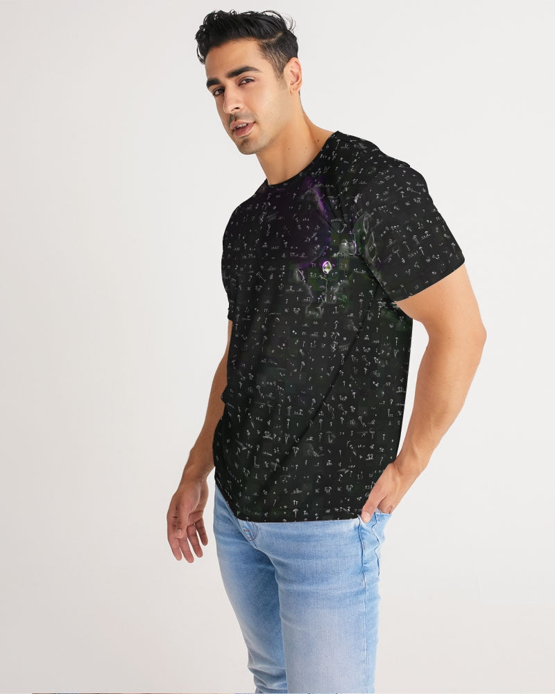 Mushroom Grid Men's Tee