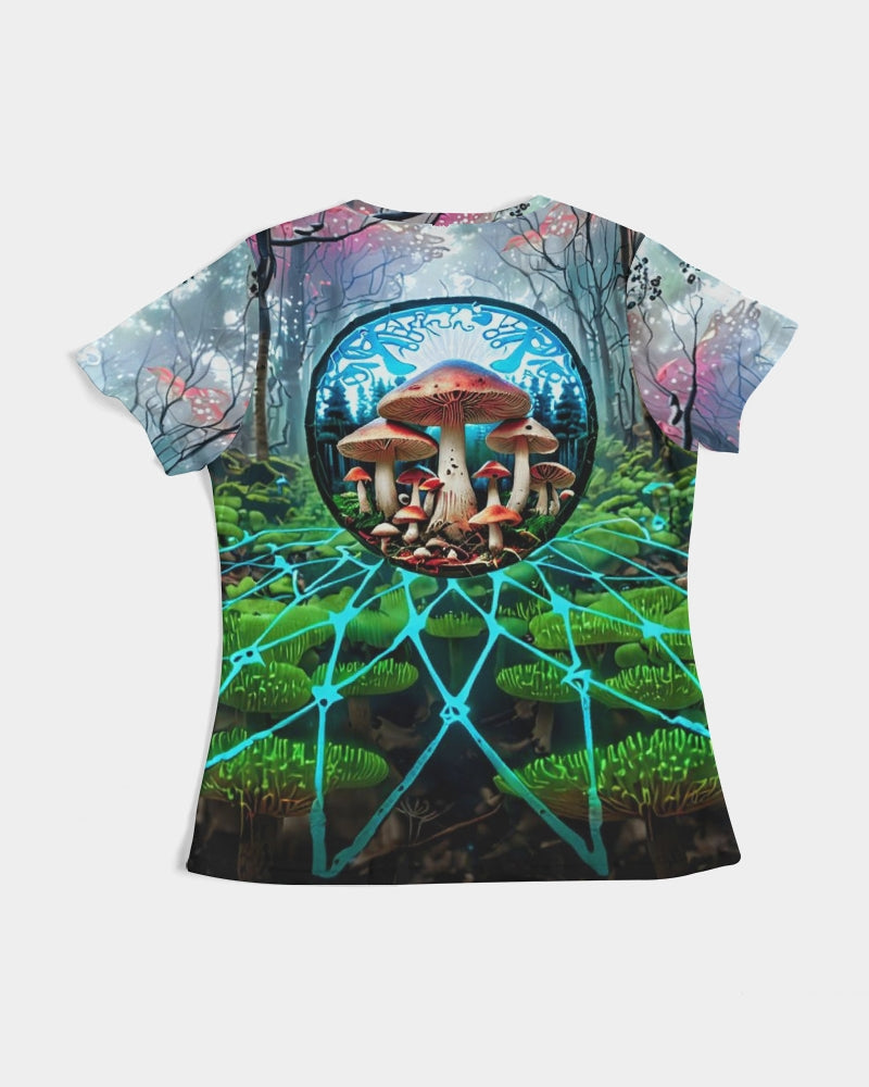exhalted Forest of Fungi Women's All-Over Print Tee