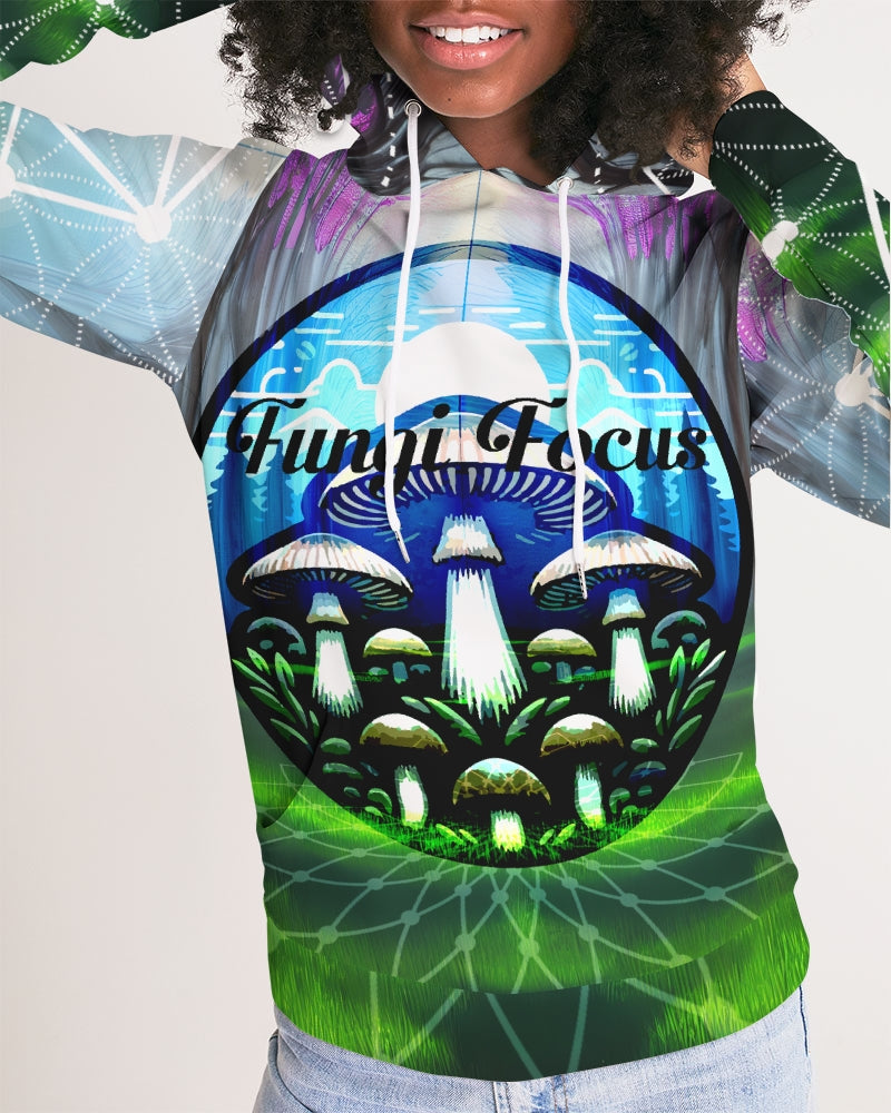 Fungi Focus Forest Women's Hoodie