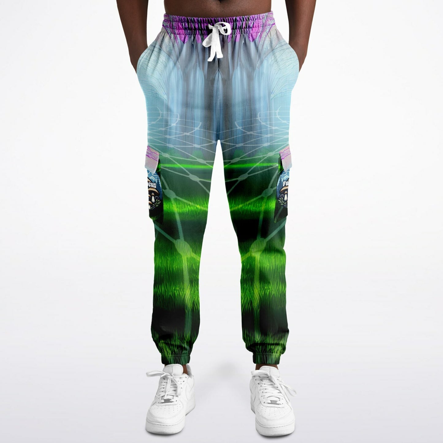 Fungi Forest Athletic Cargo Sweatpants