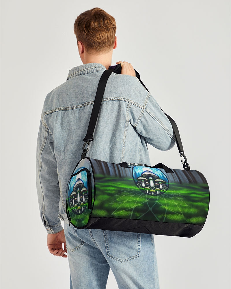 Fungi Focus Forest Sports Duffle Bag