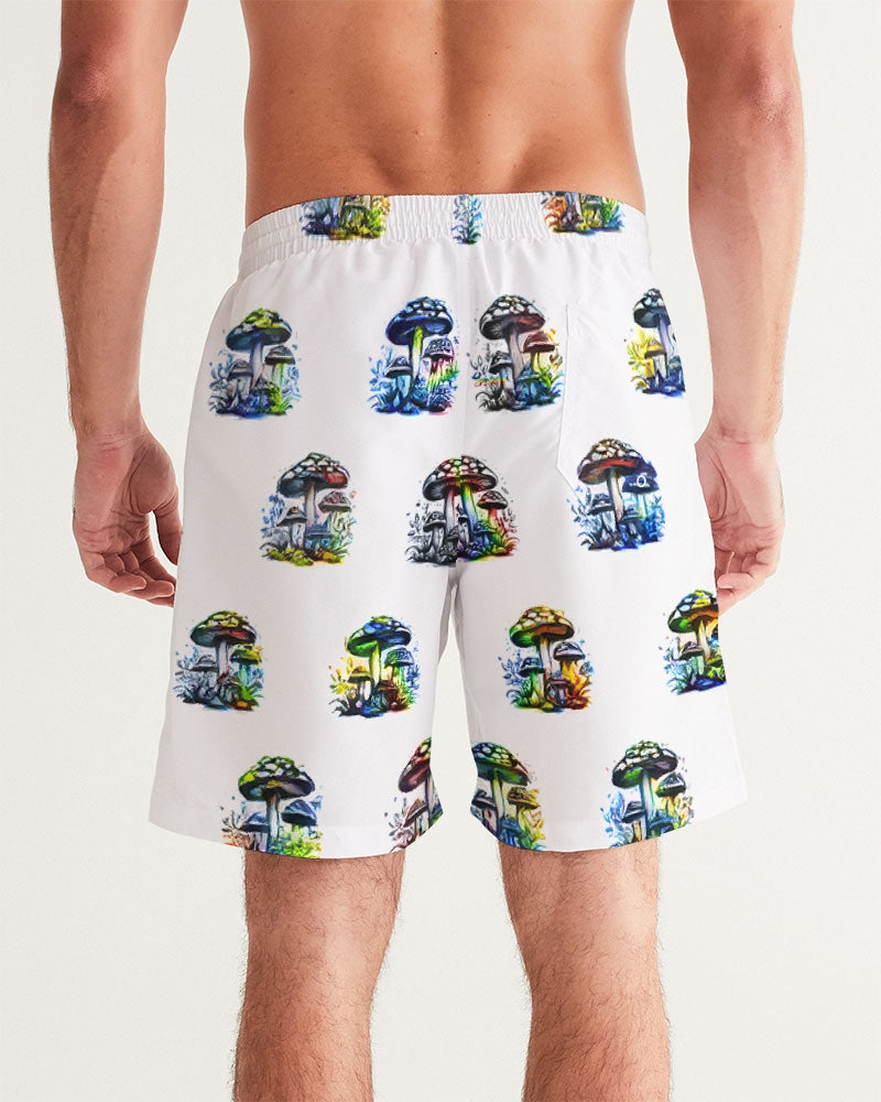 Mushy Rainbows Men's Swim Trunk