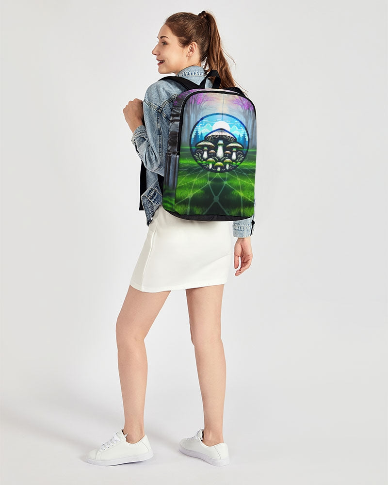 Fungi Focus Forest Back To Basics School Backpack