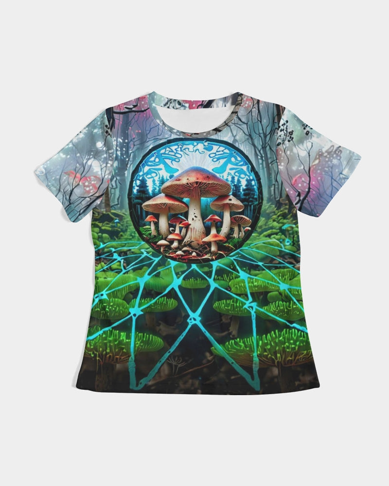 exhalted Forest of Fungi Women's All-Over Print Tee