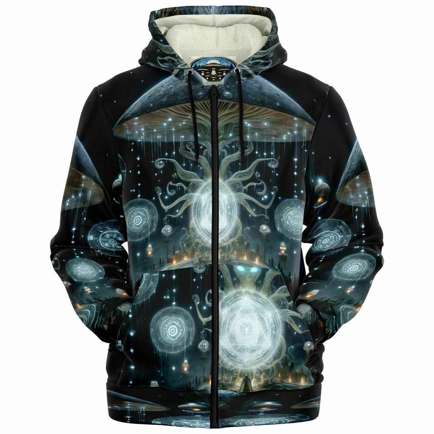 HYDRAShroom Microfleece Zip-up Hoodie