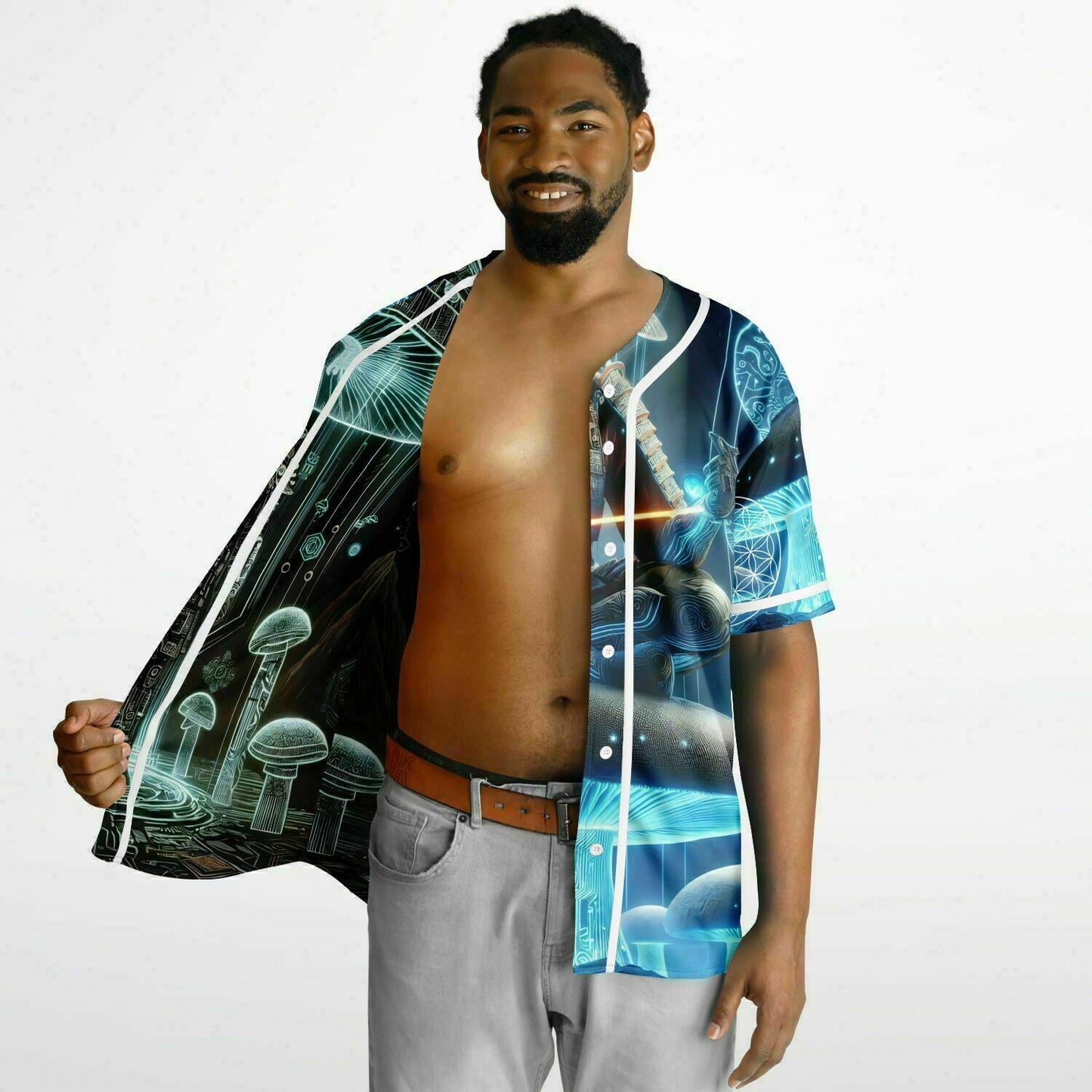Samurai Jack Frost Reversible Baseball Jersey