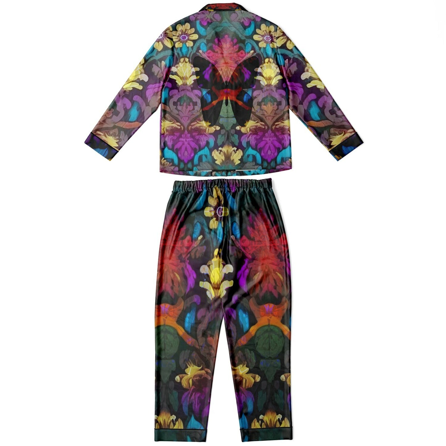 Butterfly Women's Satin Pajamas