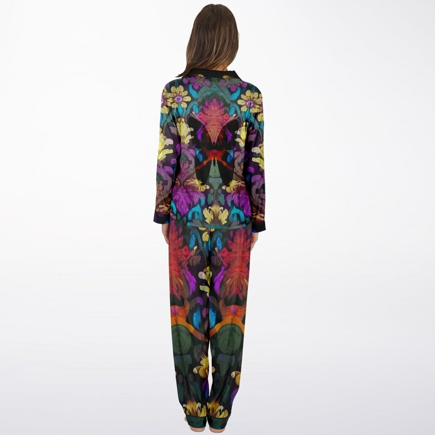 Butterfly Women's Satin Pajamas