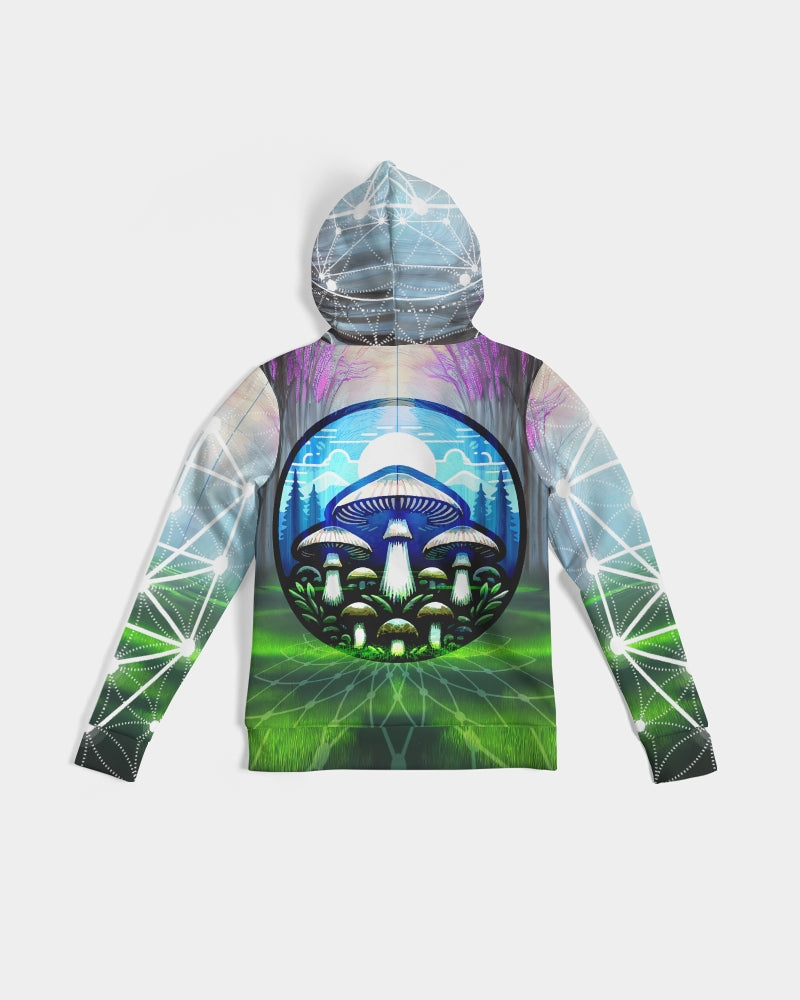 Fungi Focus Forest Women's Hoodie