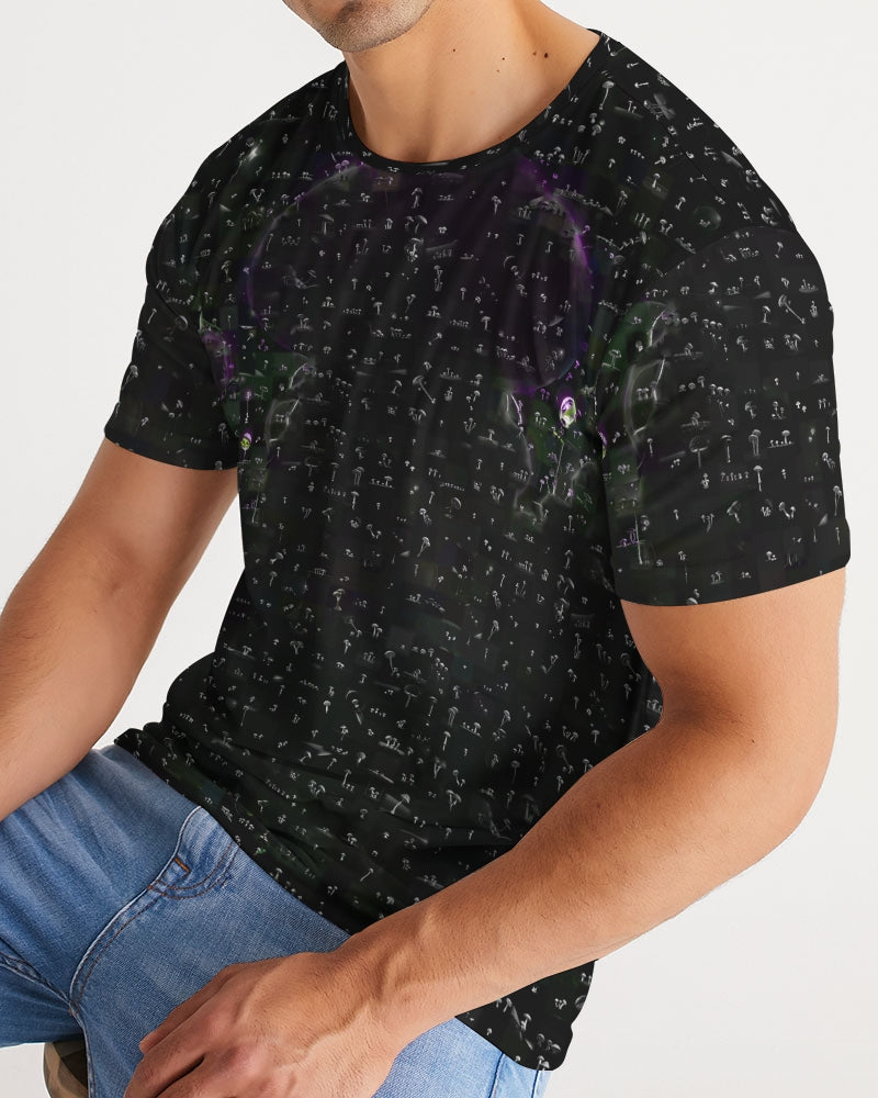 Mushroom Grid Men's Tee
