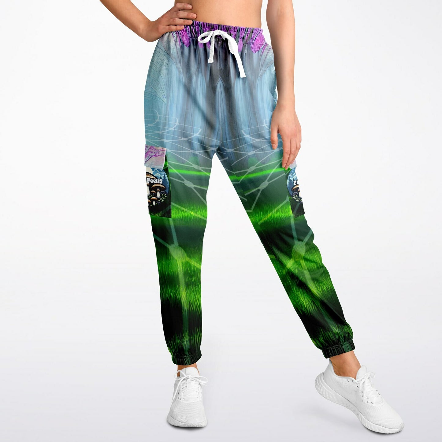 Fungi Forest Athletic Cargo Sweatpants