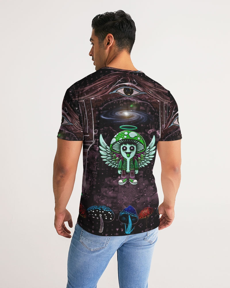 Happy Fungi Men's All-Over Print Tee