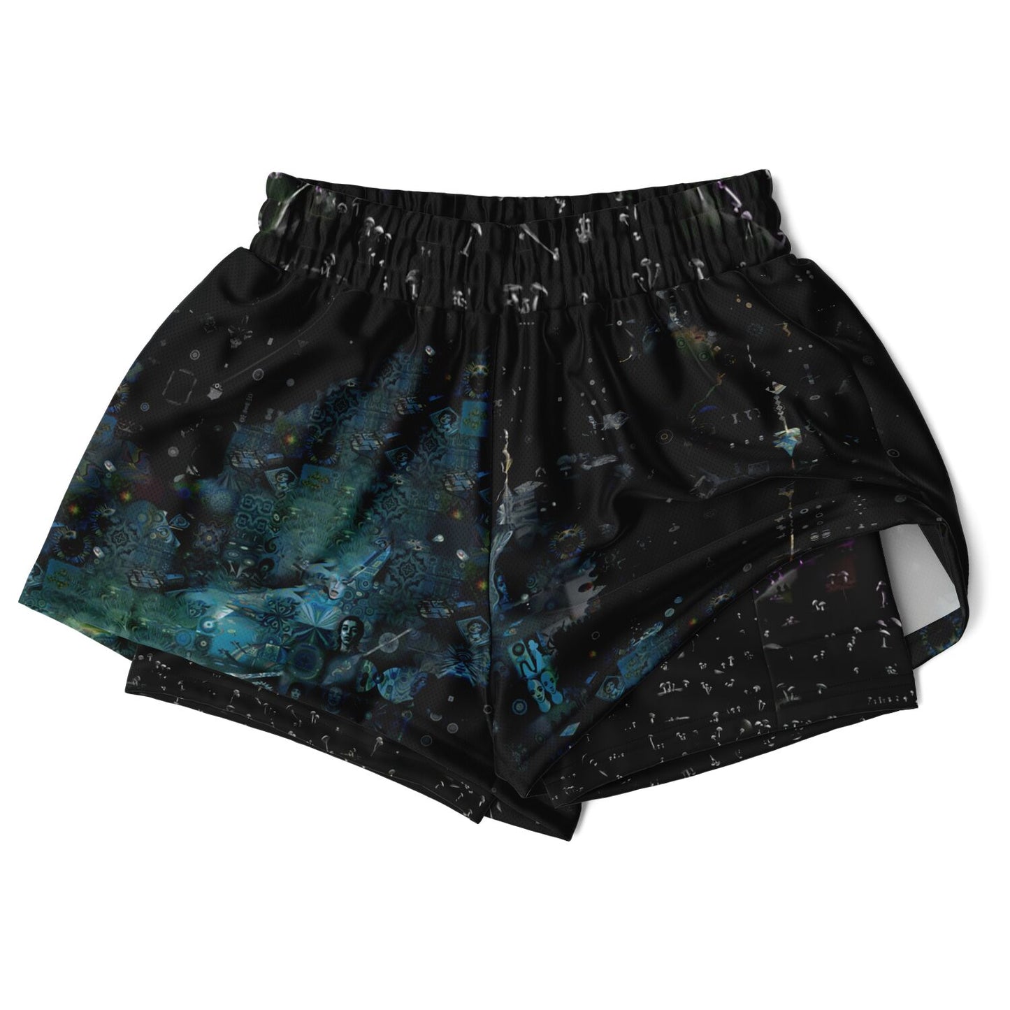 Acid Trip Women's 2-in-1 Shorts