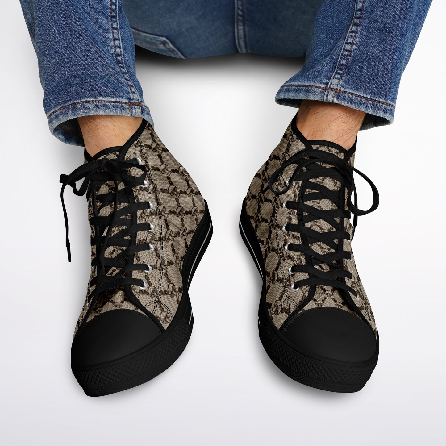 Mushroom Guzzi High Top Shoes