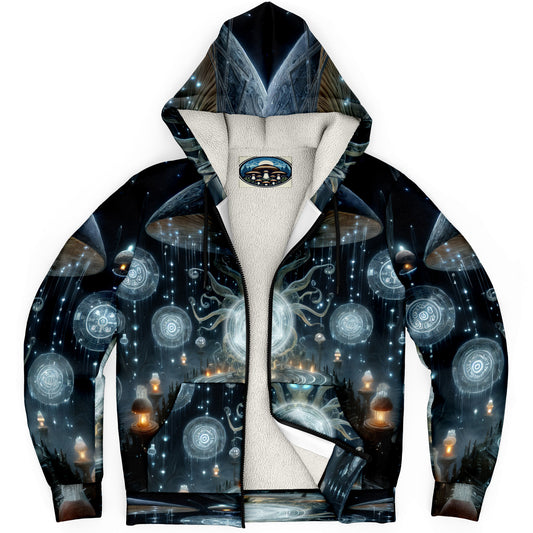 HYDRAShroom Microfleece Zip-up Hoodie