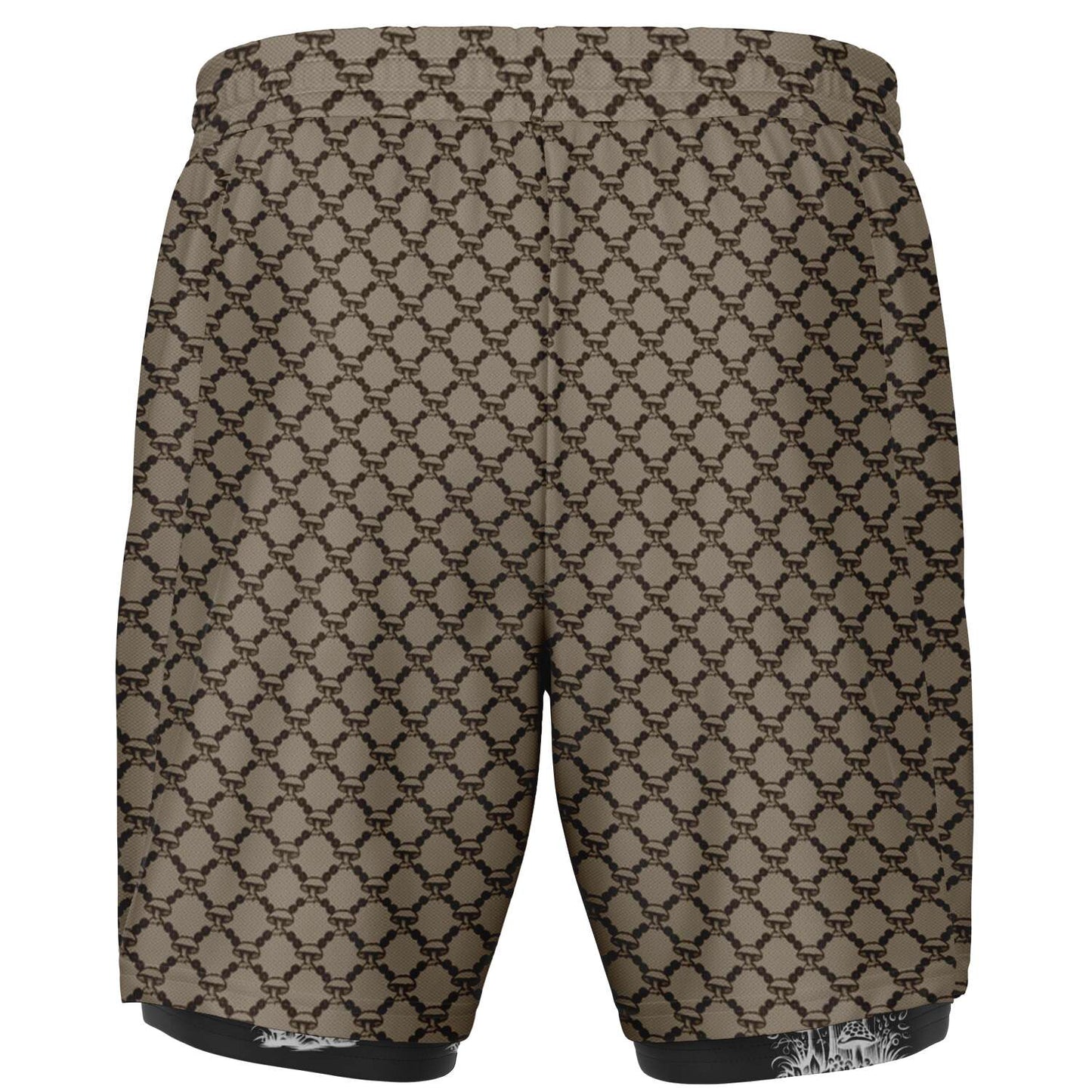 Mushroom Guzzi Men's 2-in-1 Shorts