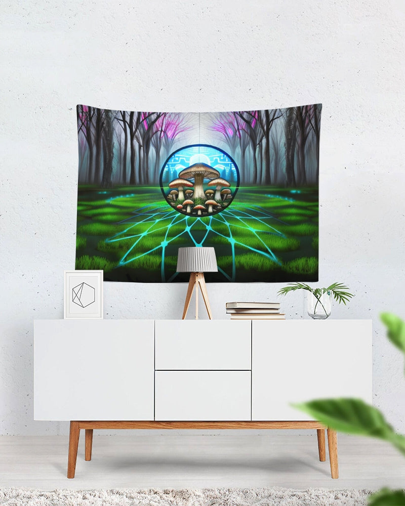 Another Fungi Forest Tapestry 80"x60"