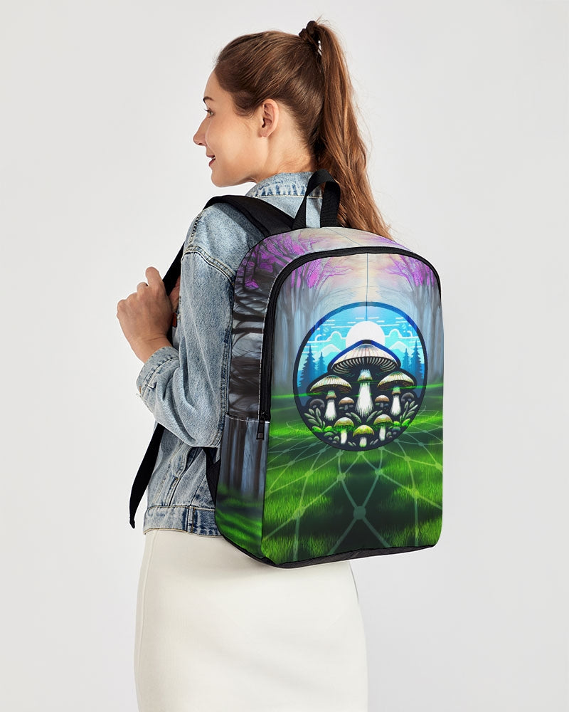 Fungi Focus Forest Back To Basics School Backpack