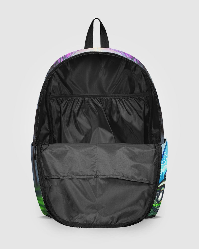 Fungi Focus Forest Back To Basics School Backpack