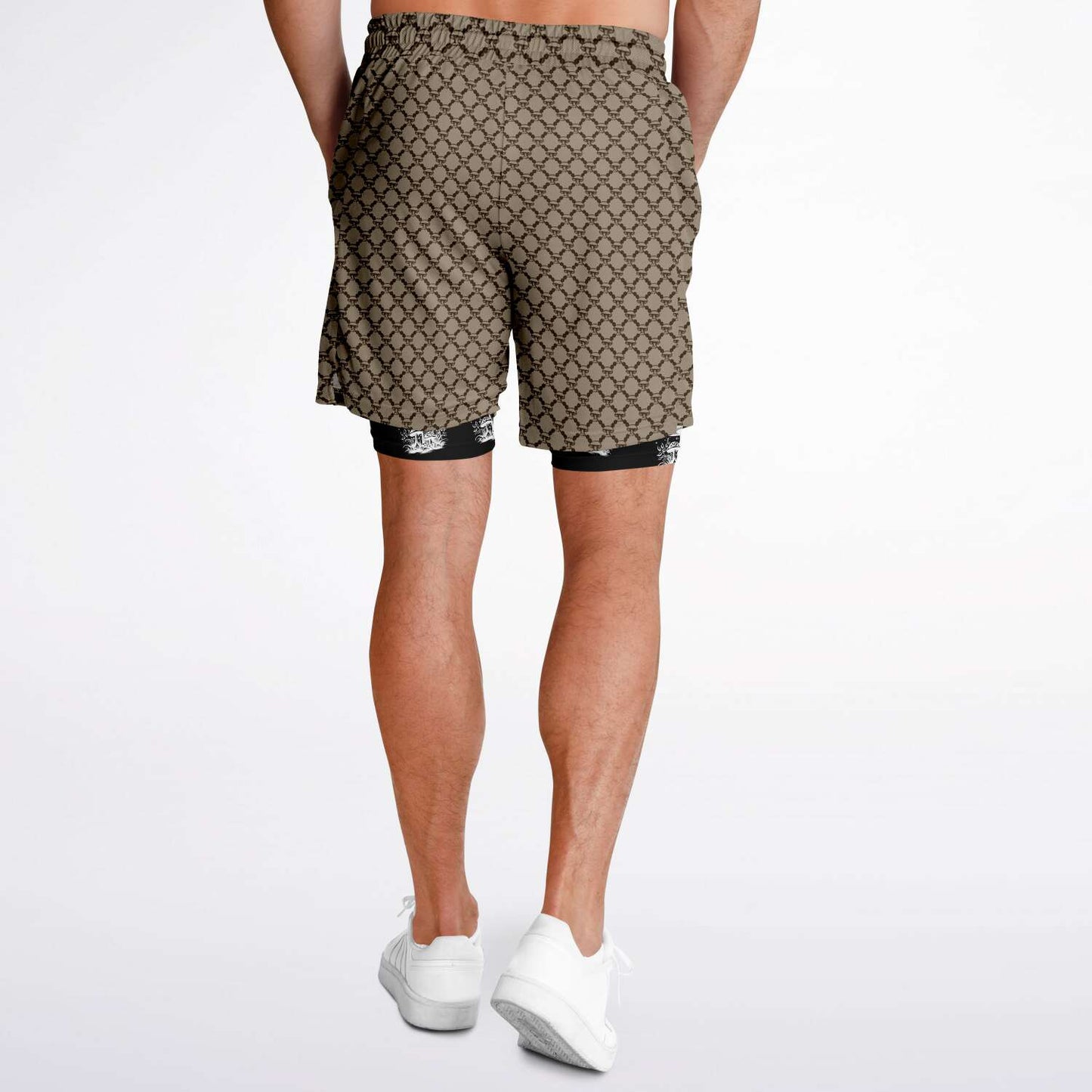 Mushroom Guzzi Men's 2-in-1 Shorts