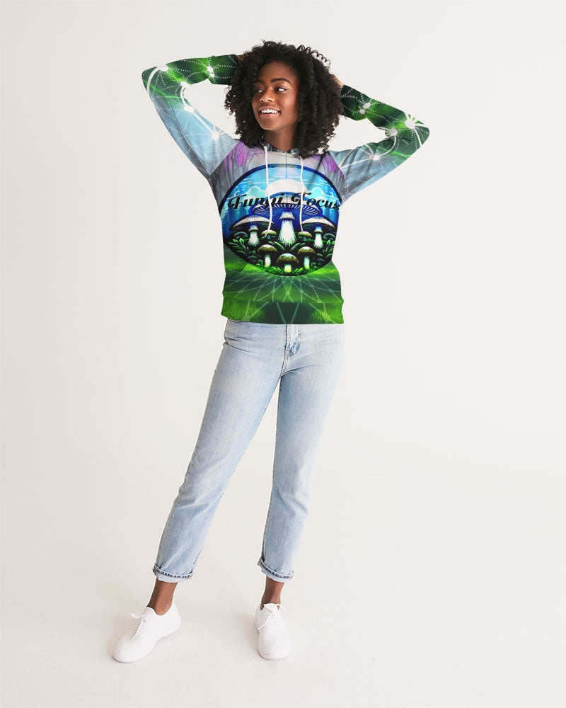 Fungi Focus Forest Women's Hoodie