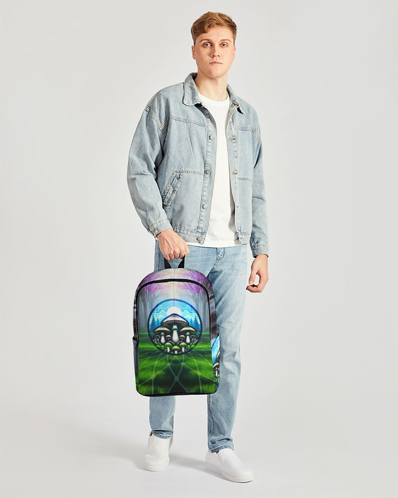 Fungi Focus Forest Back To Basics School Backpack