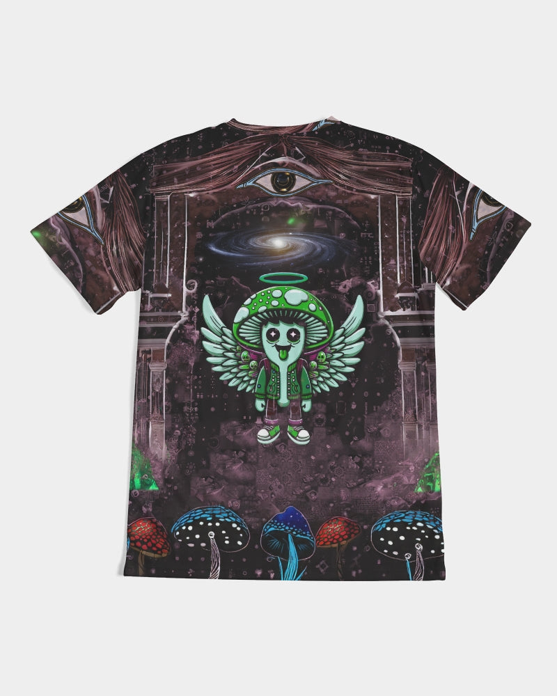 Happy Fungi Men's All-Over Print Tee