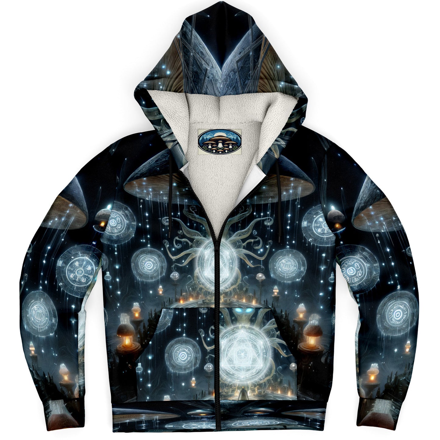 HYDRAShroom Microfleece Zip-up Hoodie