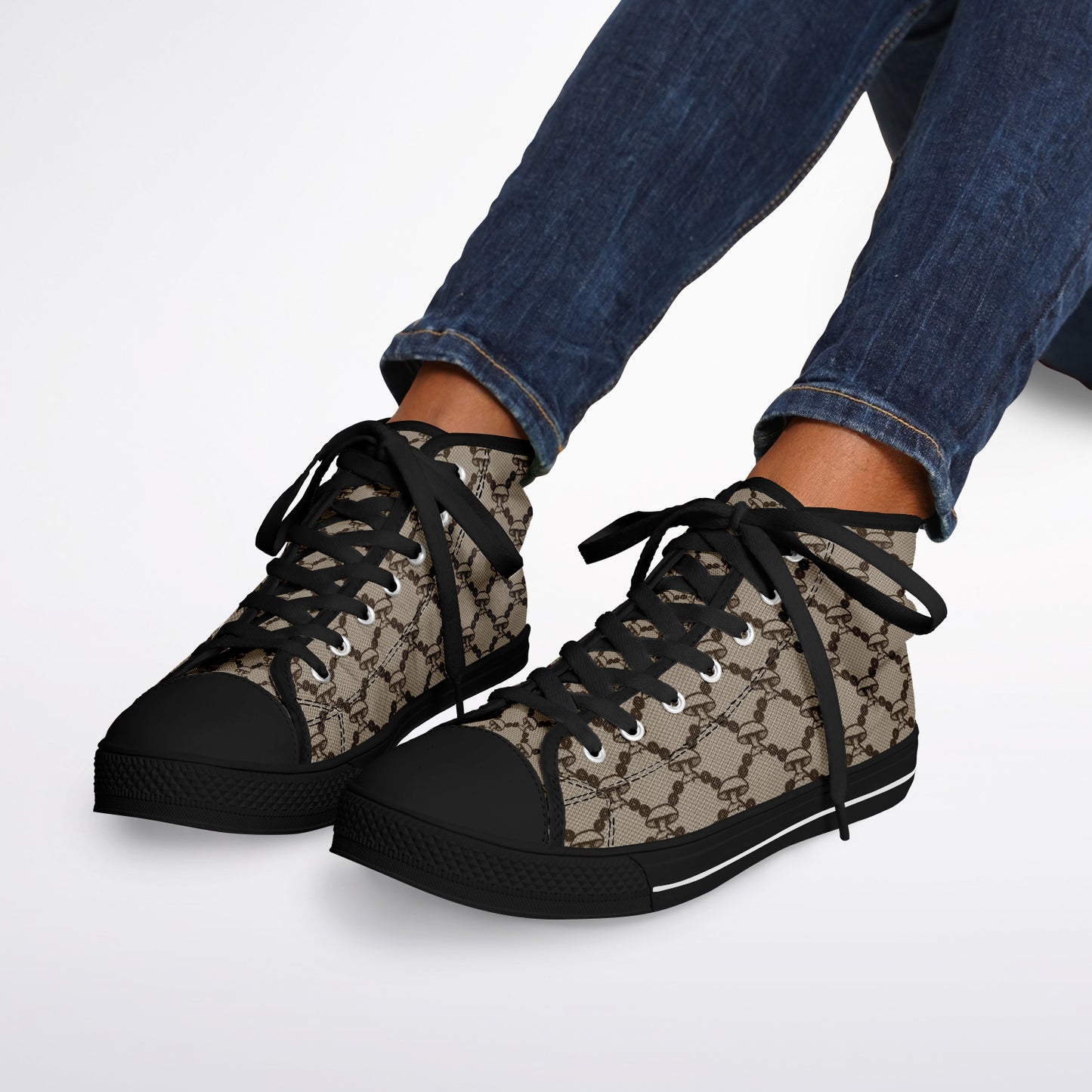 Mushroom Guzzi High Top Shoes