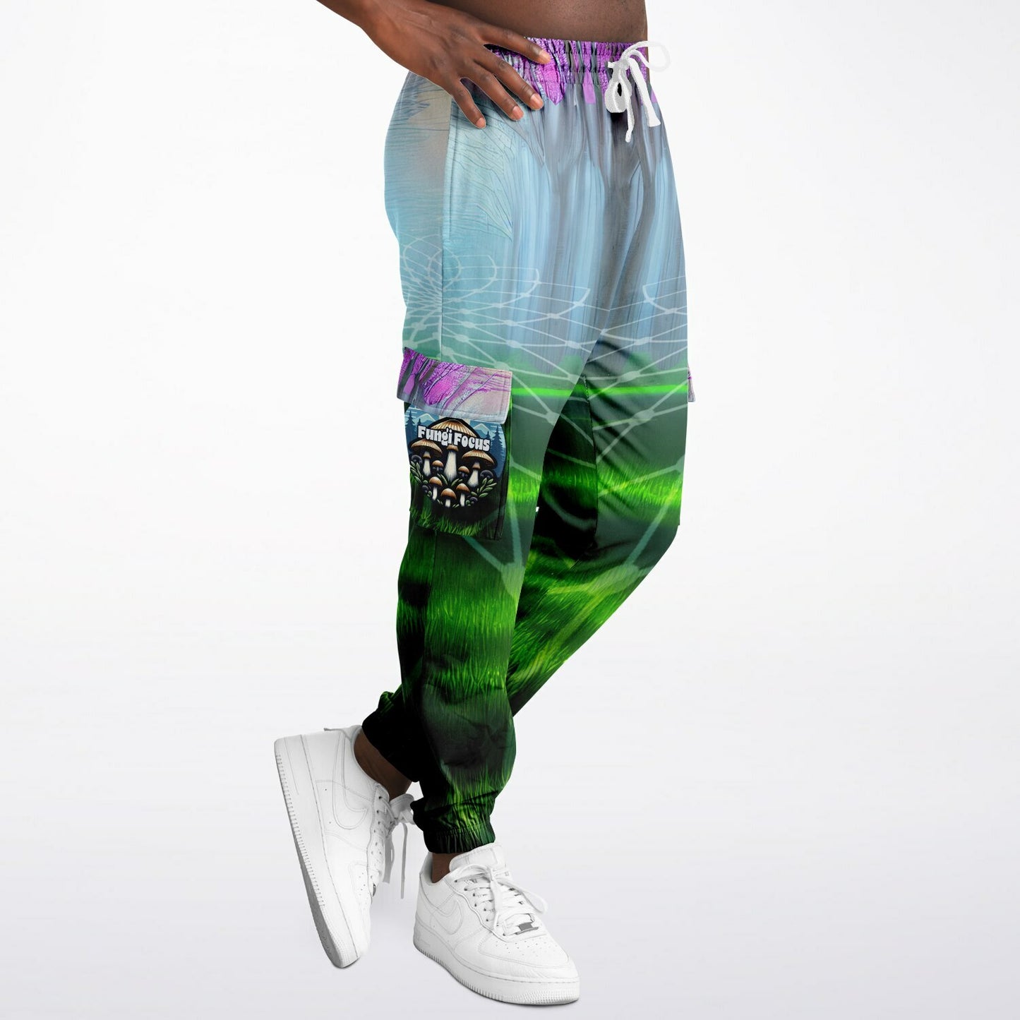 Fungi Forest Athletic Cargo Sweatpants