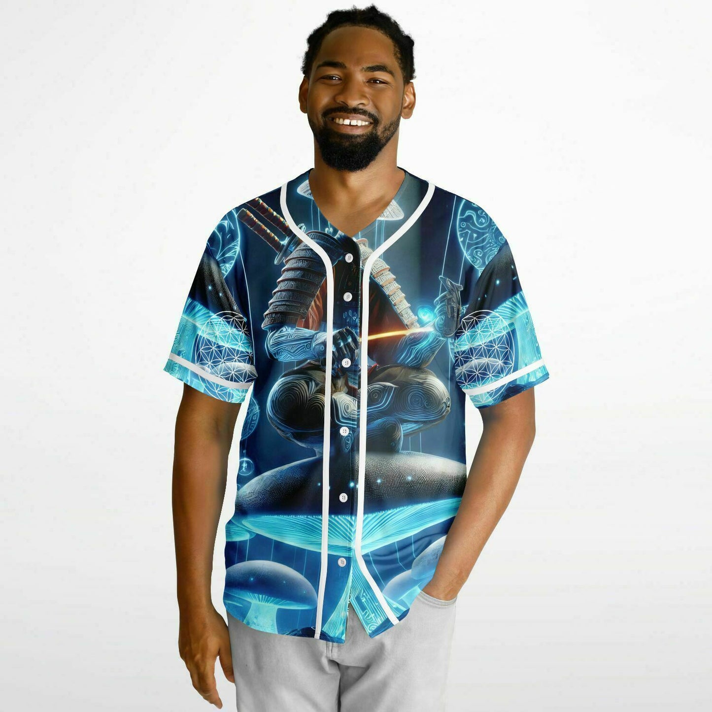 Samurai Jack Frost Reversible Baseball Jersey