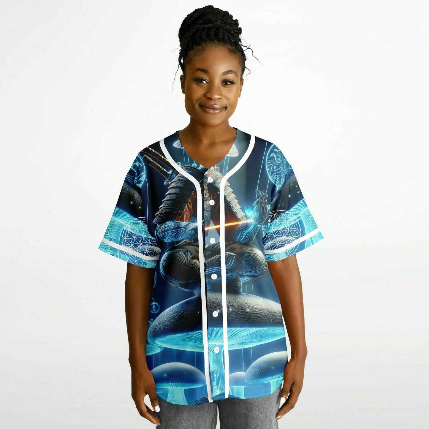 Samurai Jack Frost Reversible Baseball Jersey