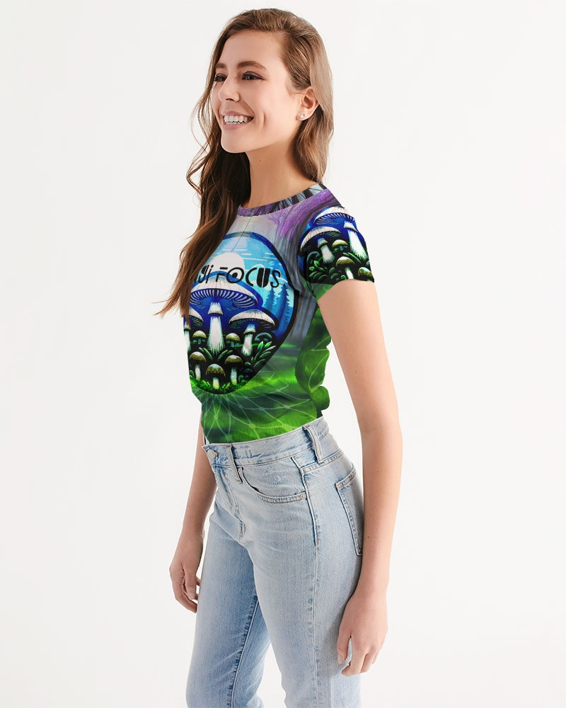 Fungi Focus Forest Women's Tee