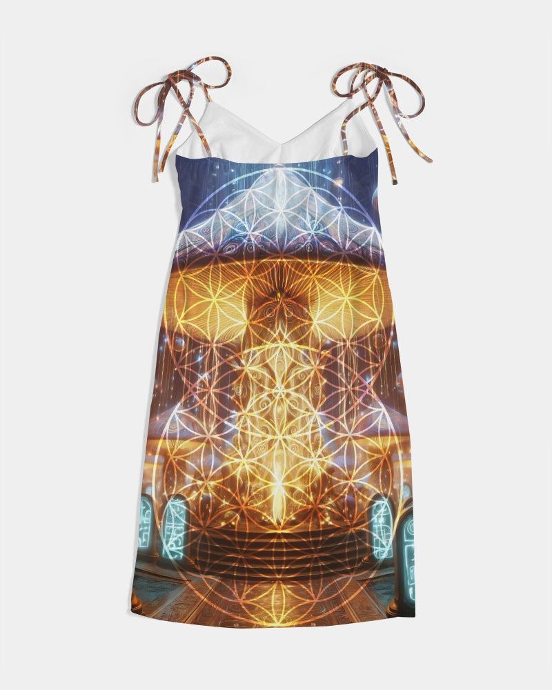 Alter Shroom Women's Tie Strap Split Dress