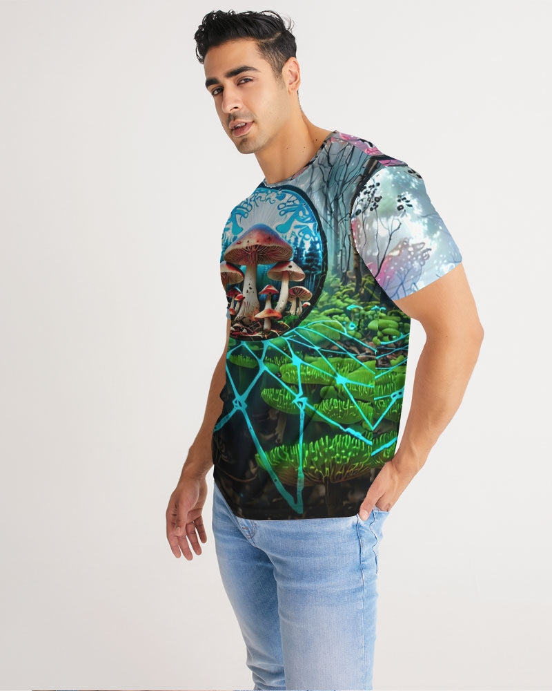 exhalted Forest of Fungi Men's All-Over Print Tee