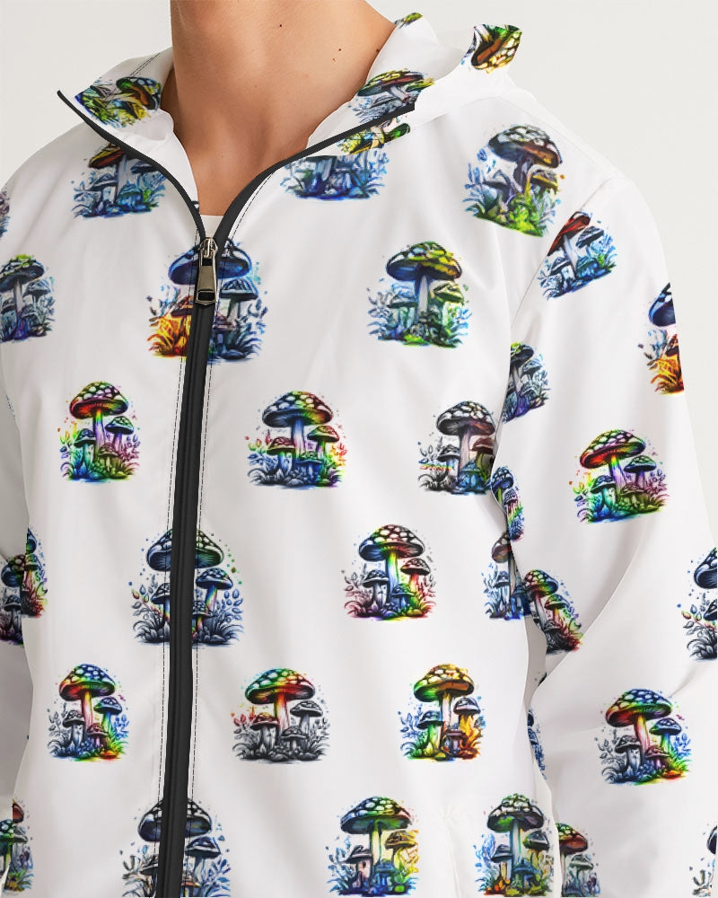 Mushy Rainbows Men's Windbreaker