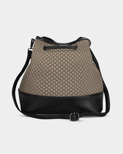 Mushroom Goozi Mini Drawstring Bucket Bag