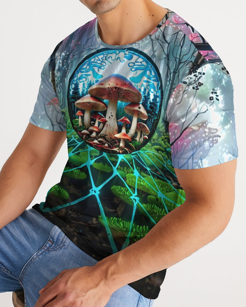 exhalted Forest of Fungi Men's All-Over Print Tee